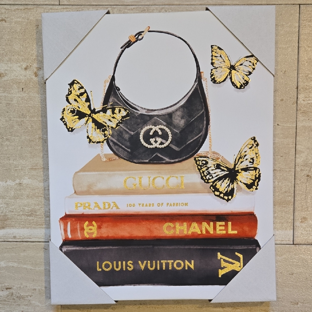 New Stylish Designer Inspired Canvas Art - Picture 1 of 8
